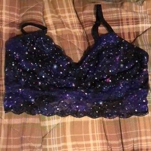 VS Pink Galaxy lace  bralette